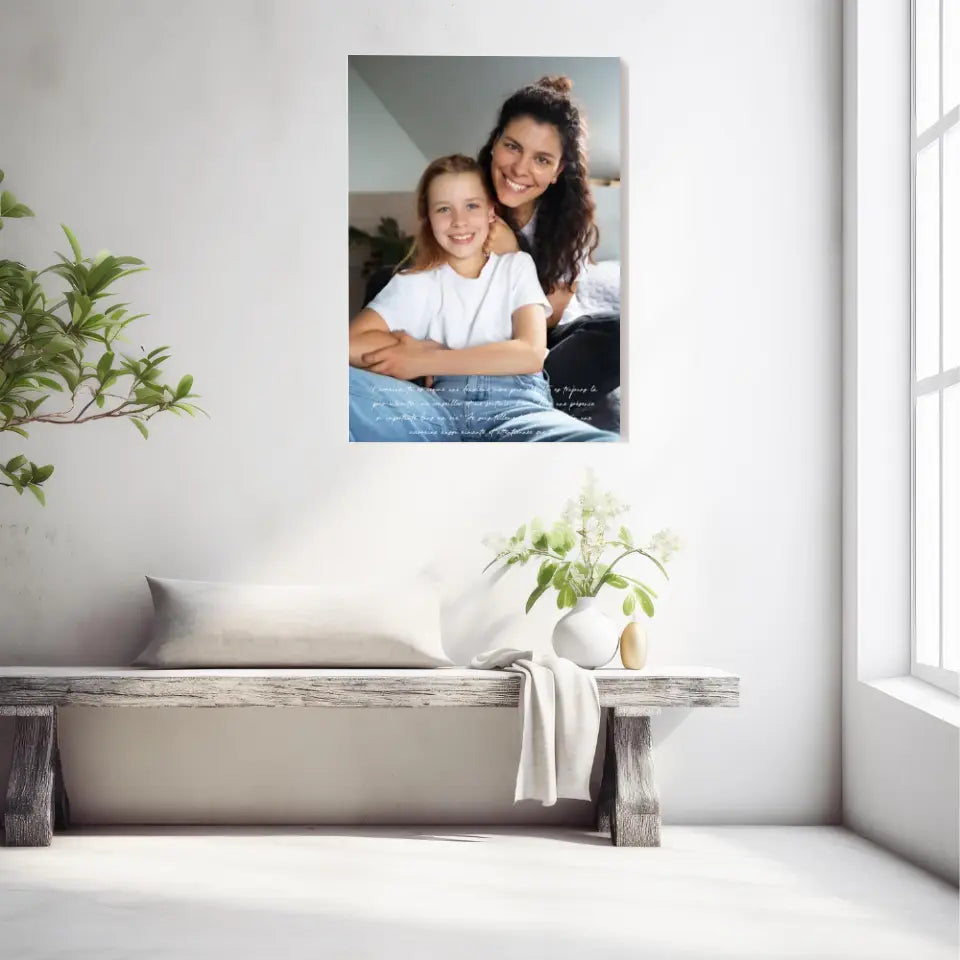 Tableau Photo Personnalisé Marraine