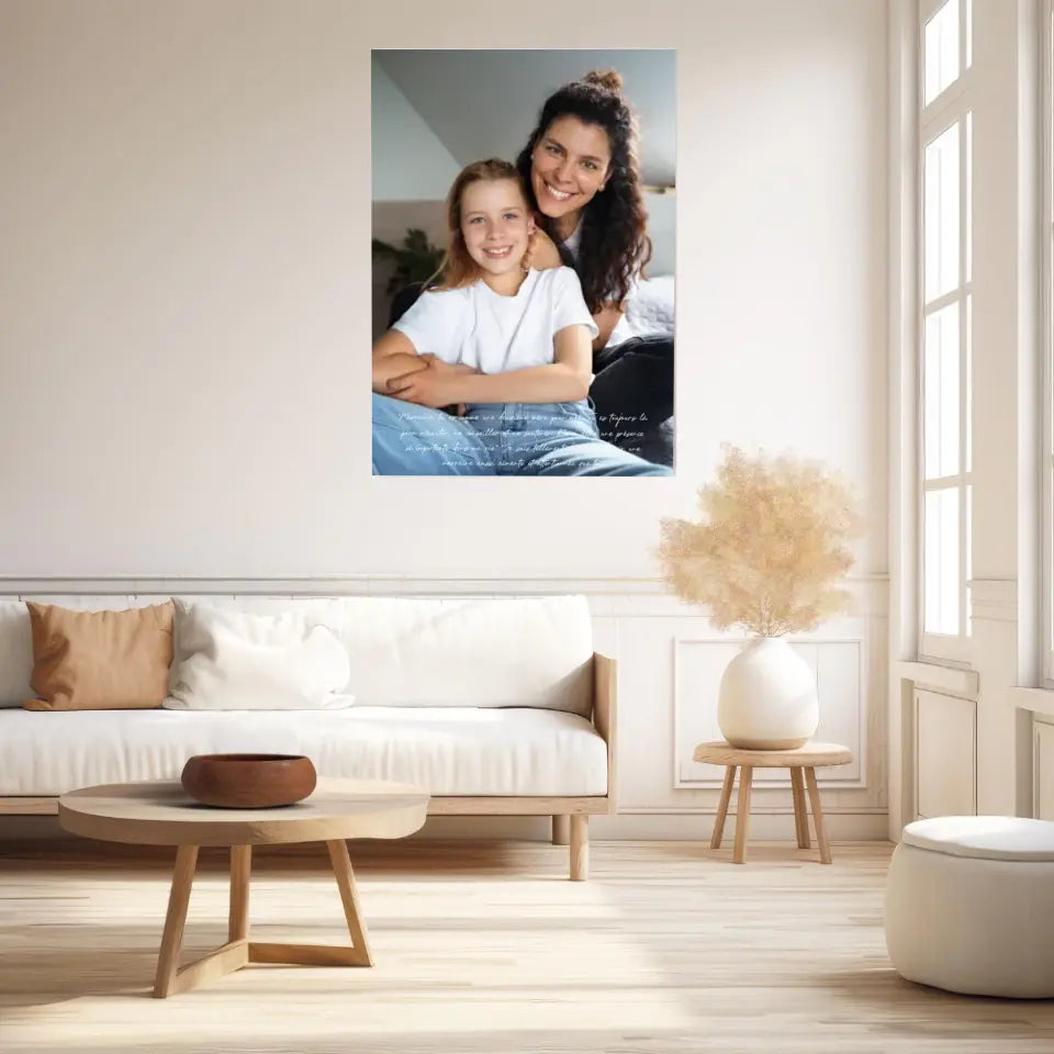 Tableau Photo Personnalisé Marraine