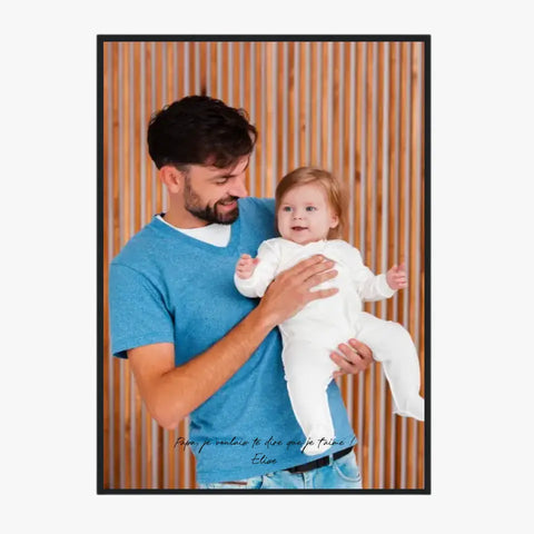 Cadre Photo Personnalisé Papa