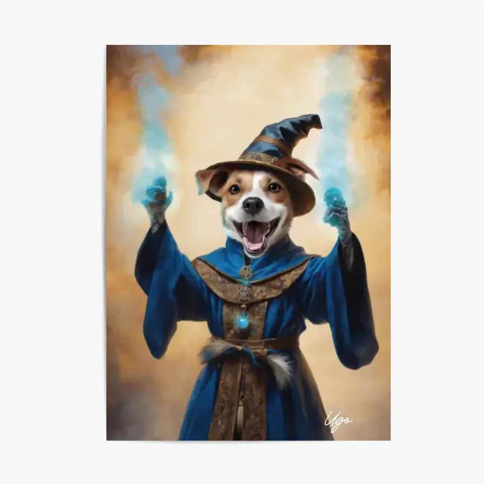 Tableau Personnalisé Portrait Animaux Sorcier Poudlard