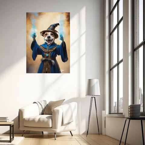 Tableau Personnalisé Portrait Animaux Sorcier Poudlard