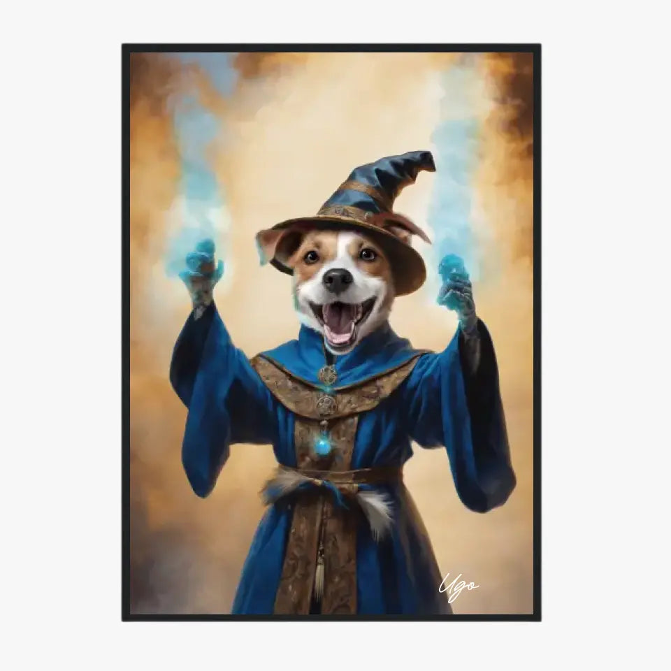 Tableau Personnalisé Portrait Animaux Sorcier Poudlard