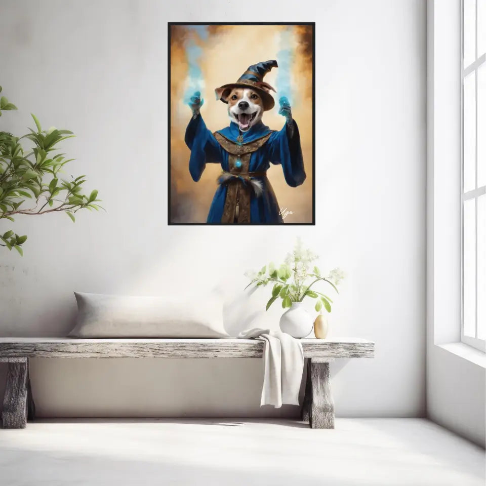 Tableau Personnalisé Portrait Animaux Sorcier Poudlard