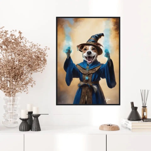 Tableau Personnalisé Portrait Animaux Sorcier Poudlard