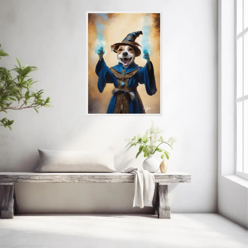 Tableau Personnalisé Portrait Animaux Sorcier Poudlard