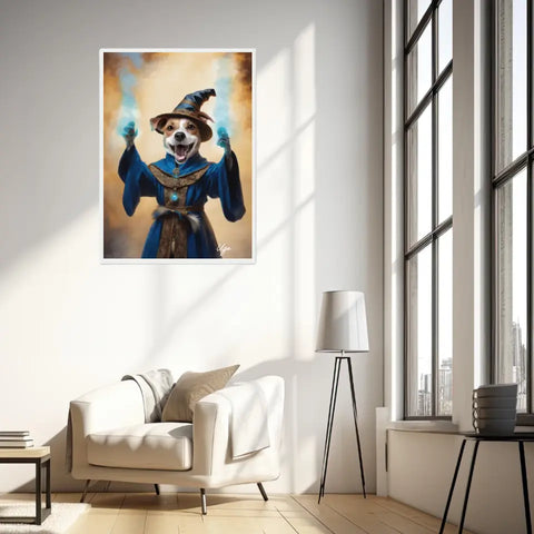 Tableau Personnalisé Portrait Animaux Sorcier Poudlard