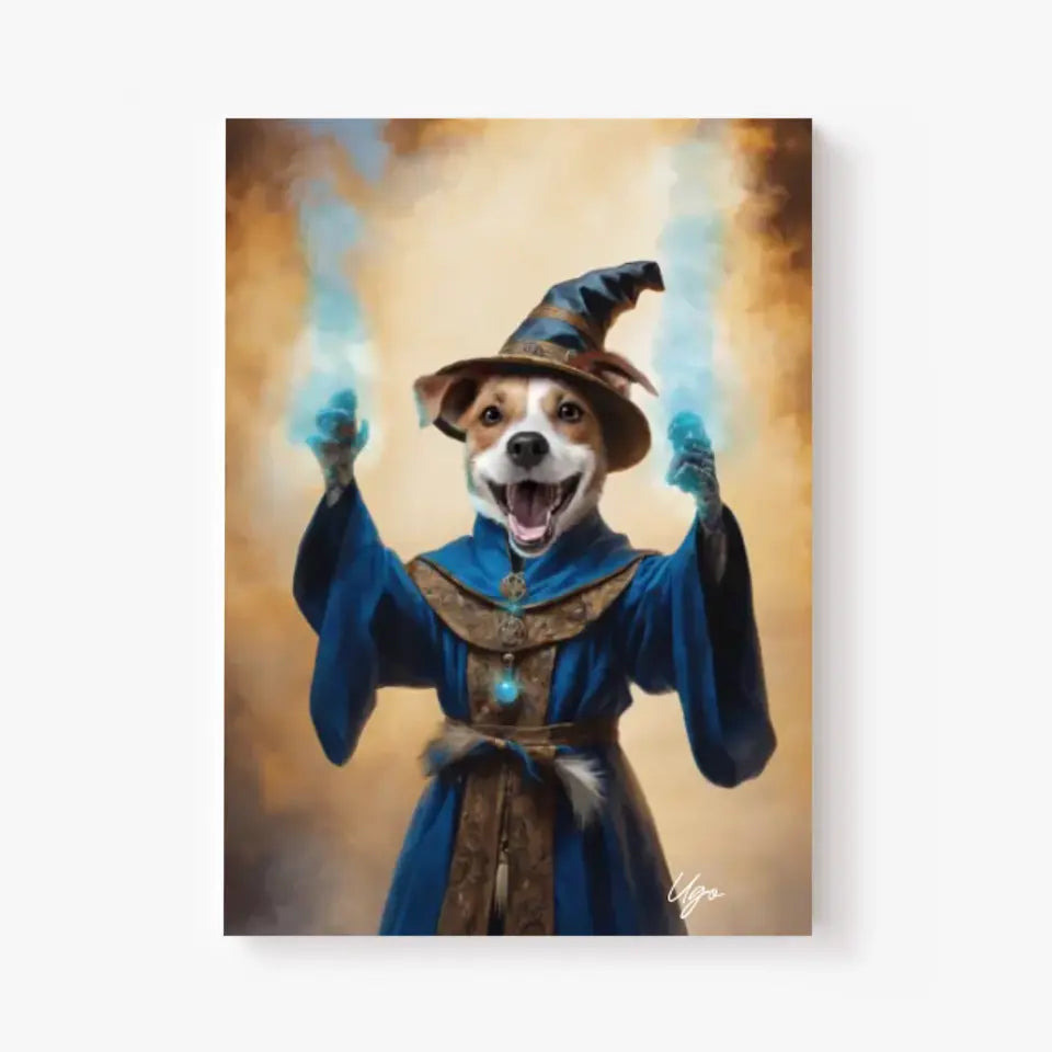 Tableau Personnalisé Portrait Animaux Sorcier Poudlard