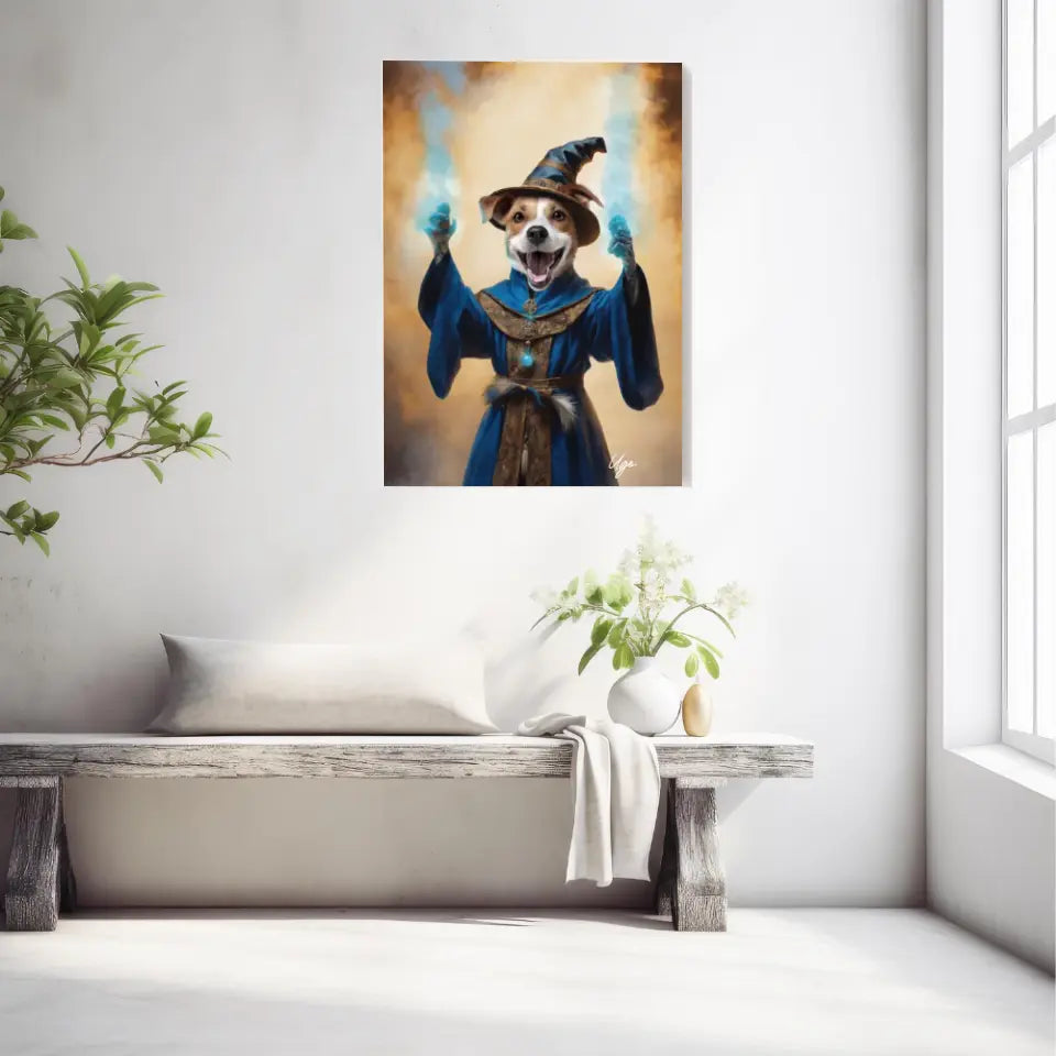 Tableau Personnalisé Portrait Animaux Sorcier Poudlard