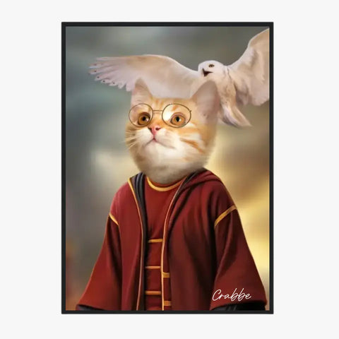 Tableau Personnalisé Portrait Animaux Sorcier Potter