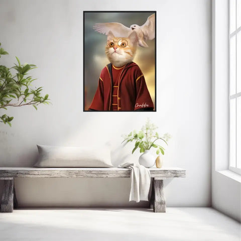 Tableau Personnalisé Portrait Animaux Sorcier Potter