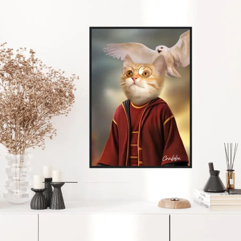 Tableau Personnalisé Portrait Animaux Sorcier Potter