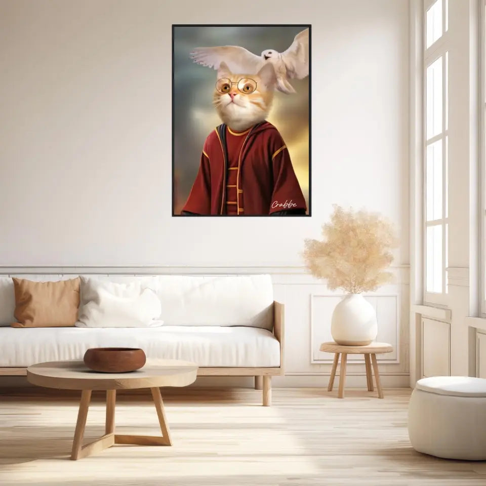 Tableau Personnalisé Portrait Animaux Sorcier Potter