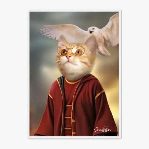 Tableau Personnalisé Portrait Animaux Sorcier Potter