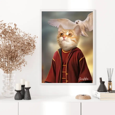 Tableau Personnalisé Portrait Animaux Sorcier Potter