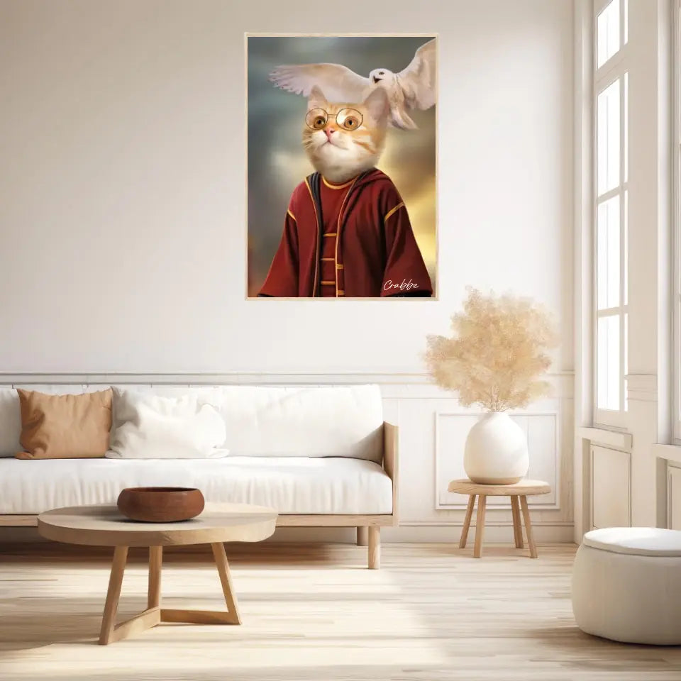 Tableau Personnalisé Portrait Animaux Sorcier Potter