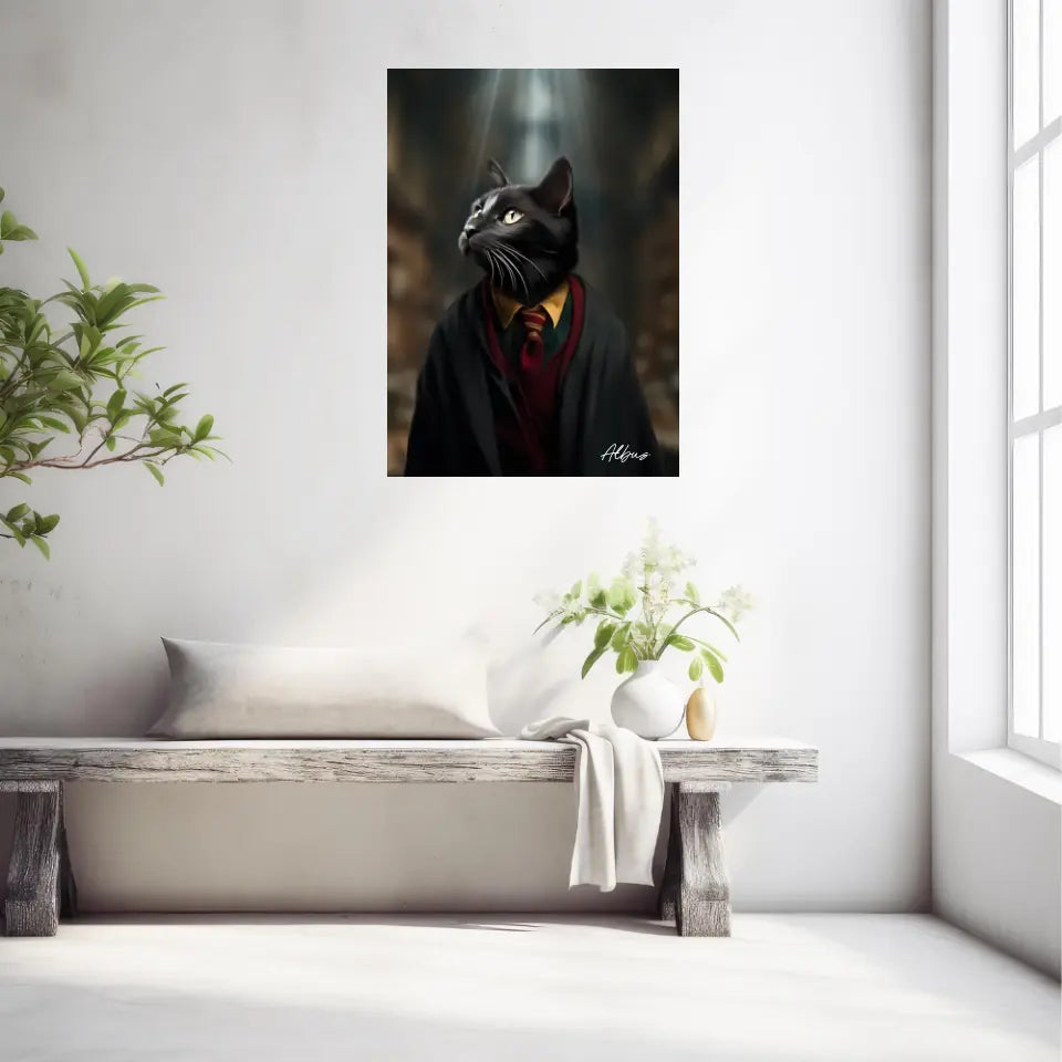 Tableau Personnalisé Portrait Animaux Sorcier Ron