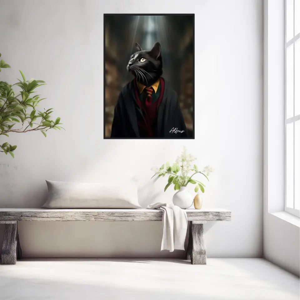 Tableau Personnalisé Portrait Animaux Sorcier Ron