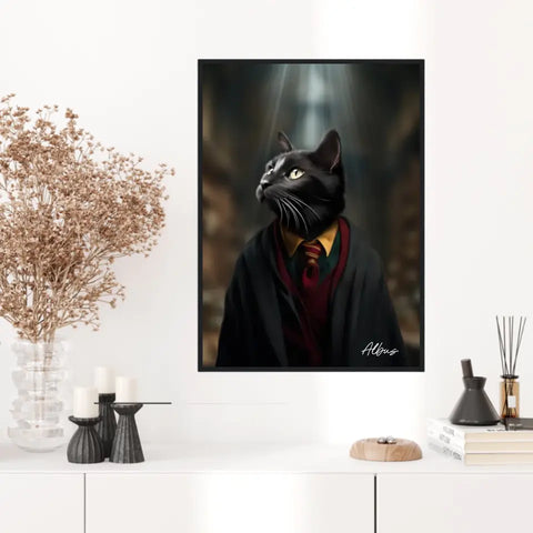 Tableau Personnalisé Portrait Animaux Sorcier Ron