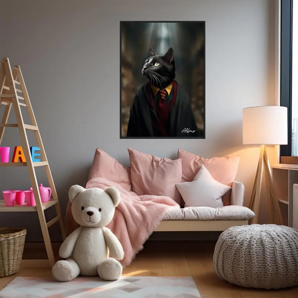Tableau Personnalisé Portrait Animaux Sorcier Ron