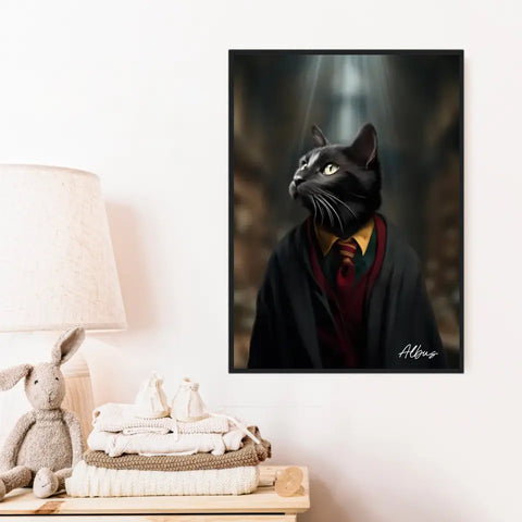 Tableau Personnalisé Portrait Animaux Sorcier Ron