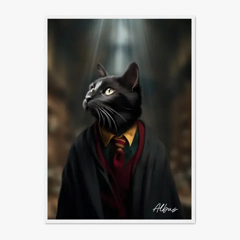 Tableau Personnalisé Portrait Animaux Sorcier Ron