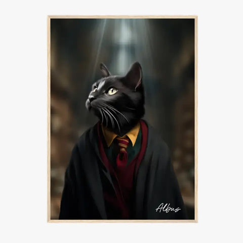 Tableau Personnalisé Portrait Animaux Sorcier Ron