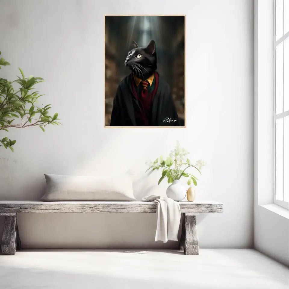 Tableau Personnalisé Portrait Animaux Sorcier Ron