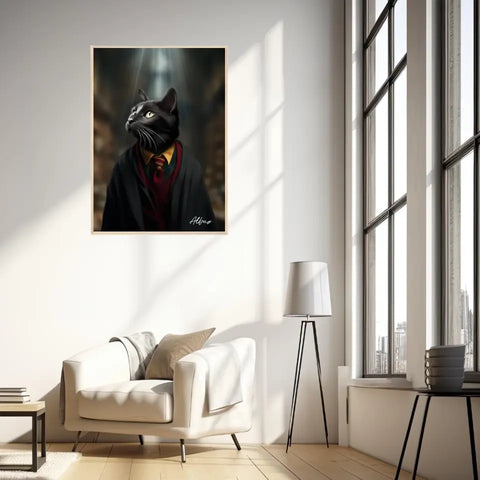 Tableau Personnalisé Portrait Animaux Sorcier Ron