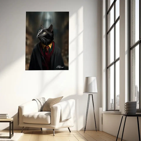 Tableau Personnalisé Portrait Animaux Sorcier Ron