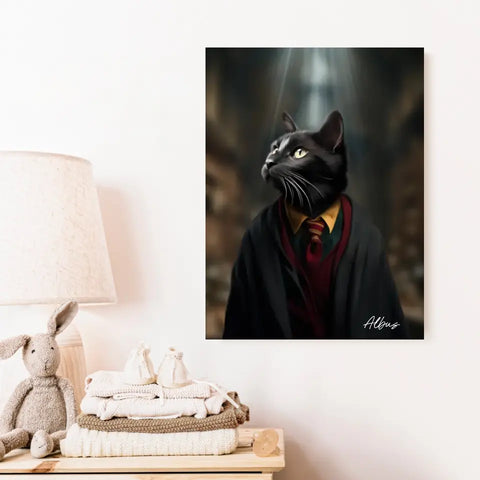 Tableau Personnalisé Portrait Animaux Sorcier Ron