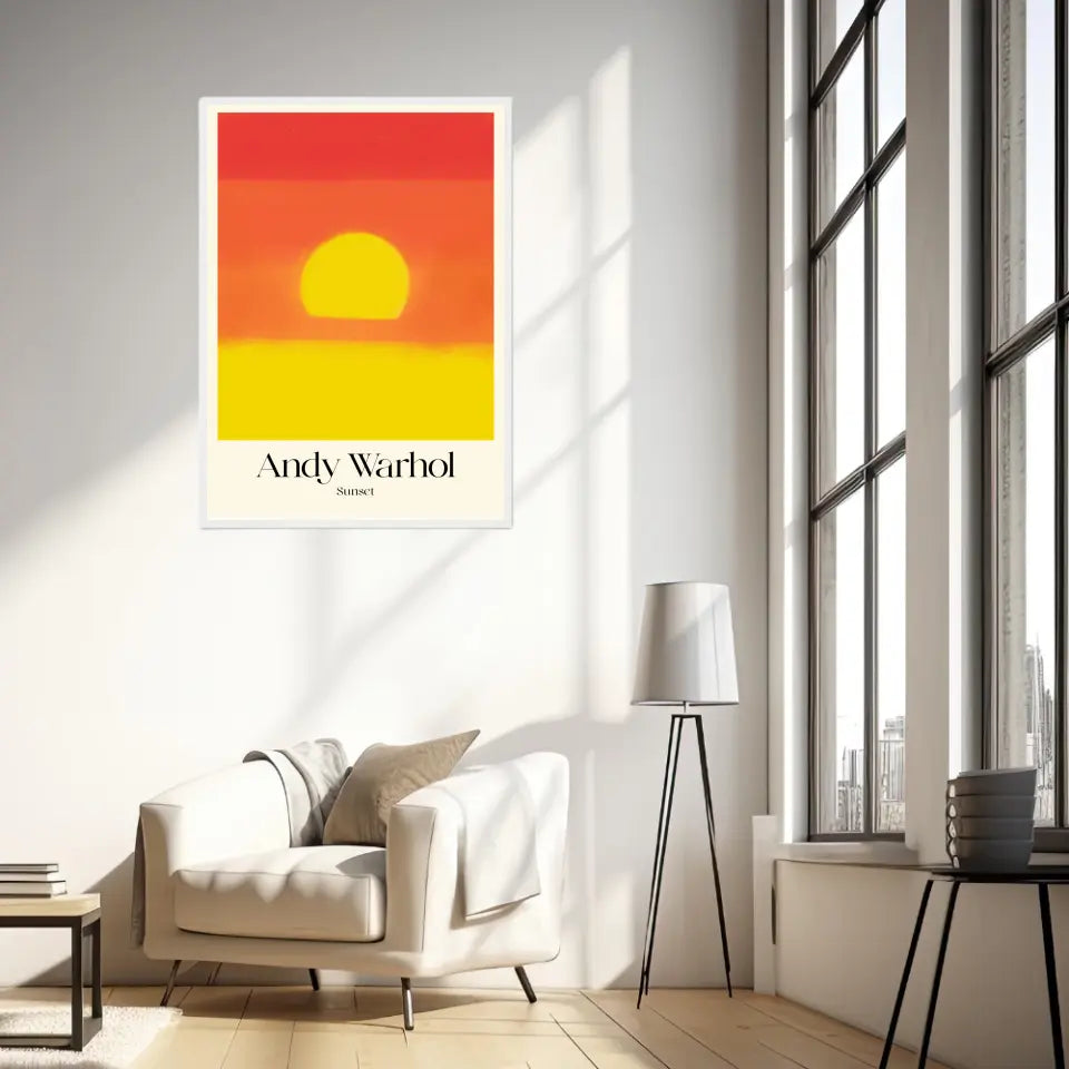 Andy Warhol Sunset 3