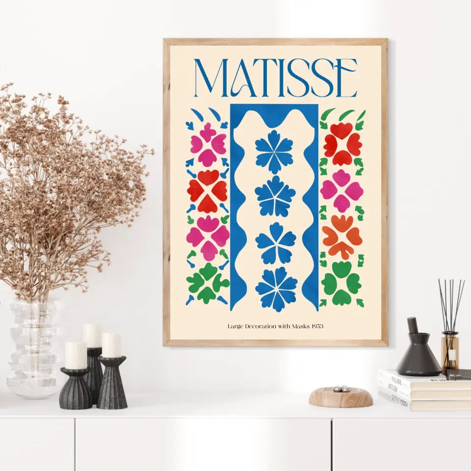 Matisse Large Décoration With Masks