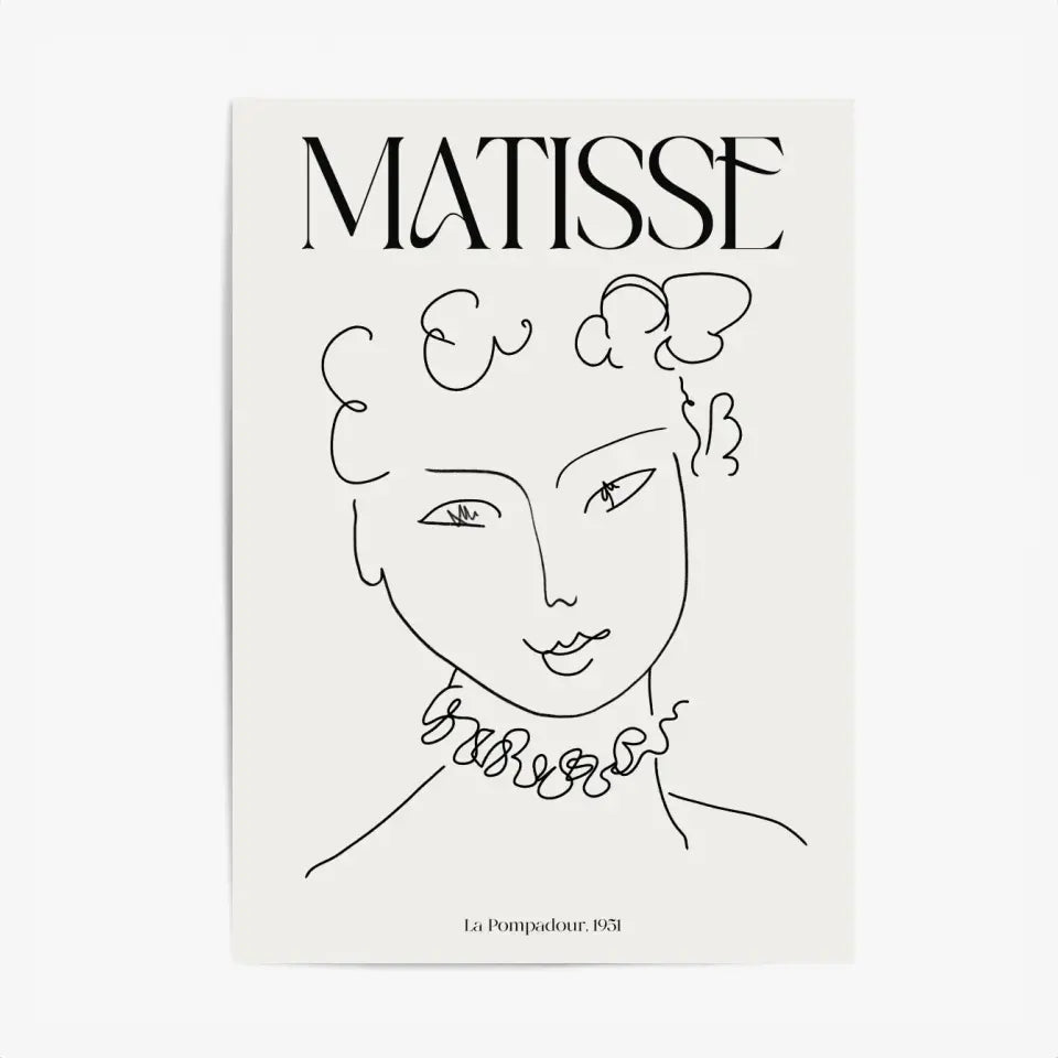 Matisse La Pompadour 1951