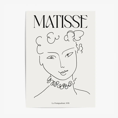 Matisse La Pompadour 1951