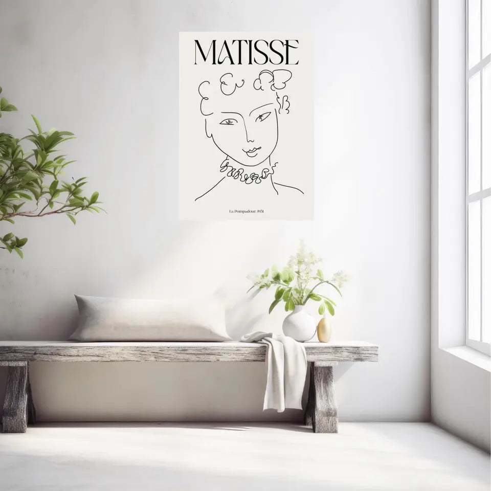 Matisse La Pompadour 1951