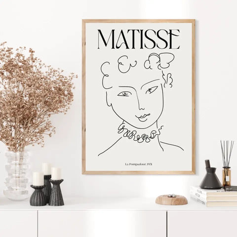Matisse La Pompadour 1951