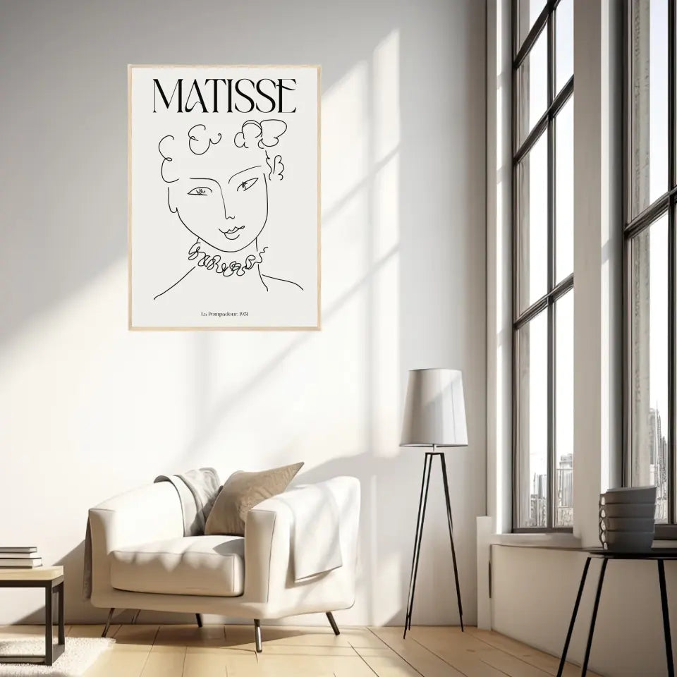 Matisse La Pompadour 1951