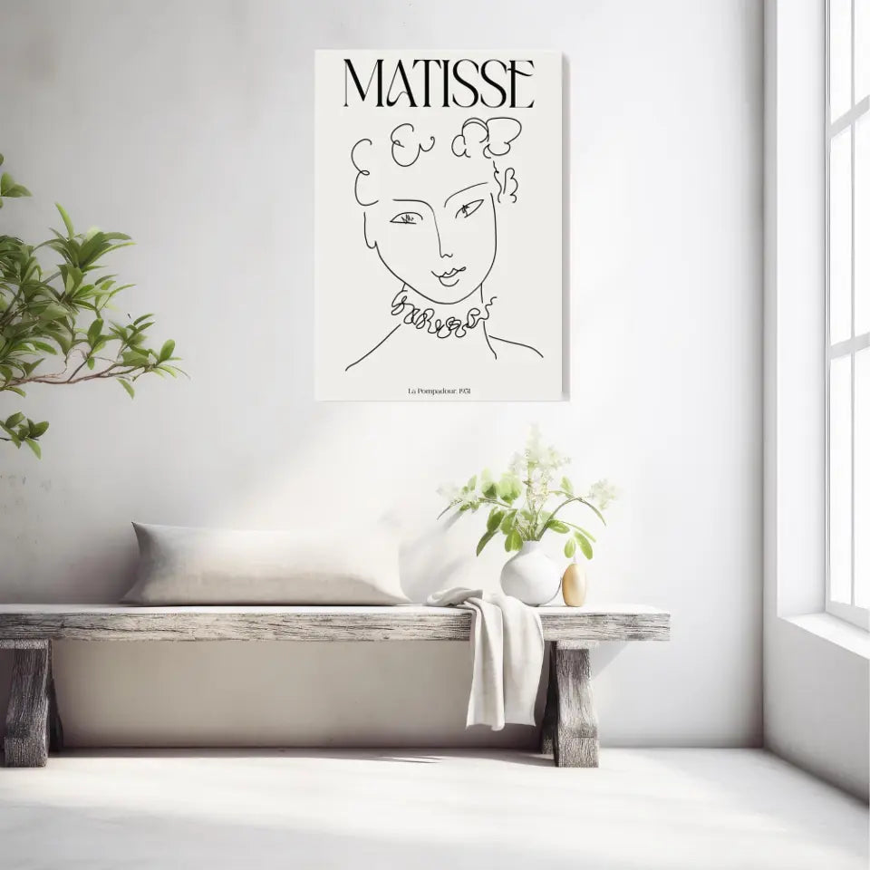 Matisse La Pompadour 1951