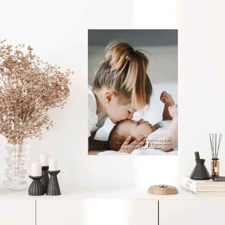 Tableau Personnalisé Photo Enfant