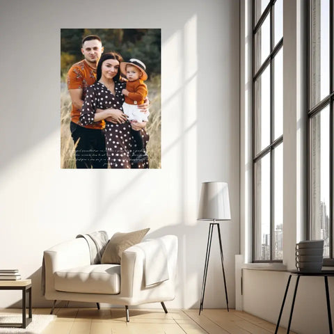Tableau Personnalisé Photo Parents