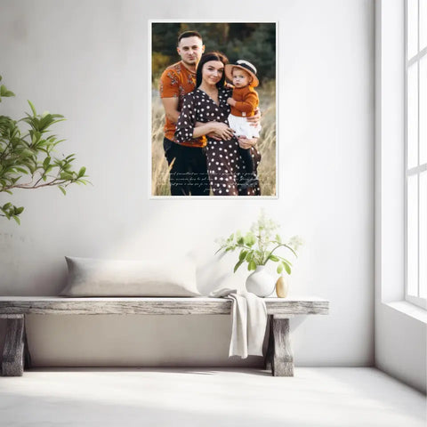 Tableau Personnalisé Photo Parents
