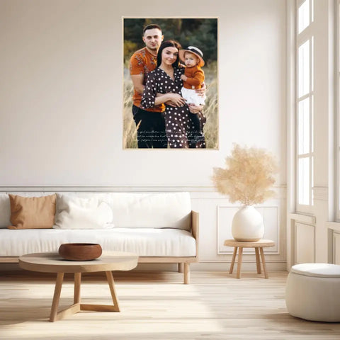 Tableau Personnalisé Photo Parents
