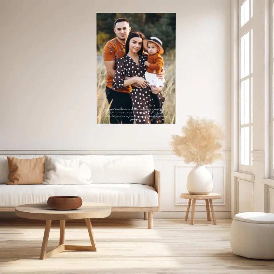 Tableau Personnalisé Photo Parents