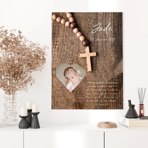 Affiche Baptême Personnalisée