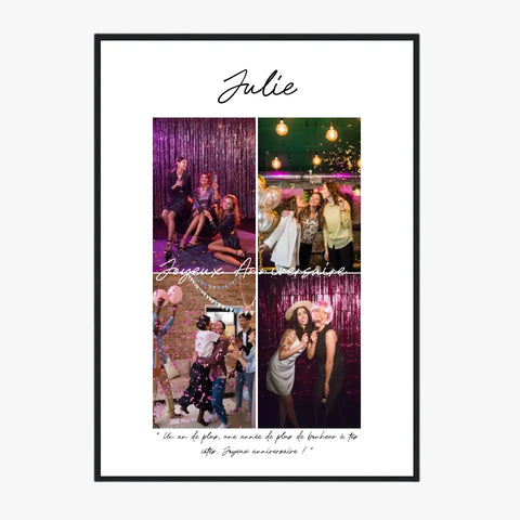 Cadre Photo Anniversaire