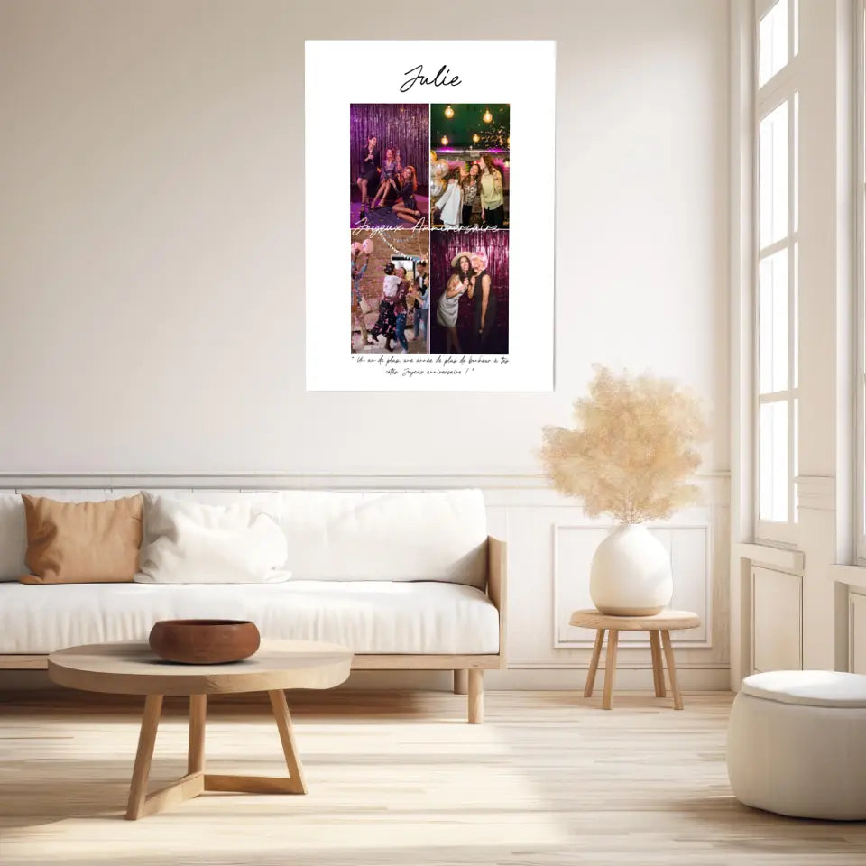 Cadre Photo Anniversaire