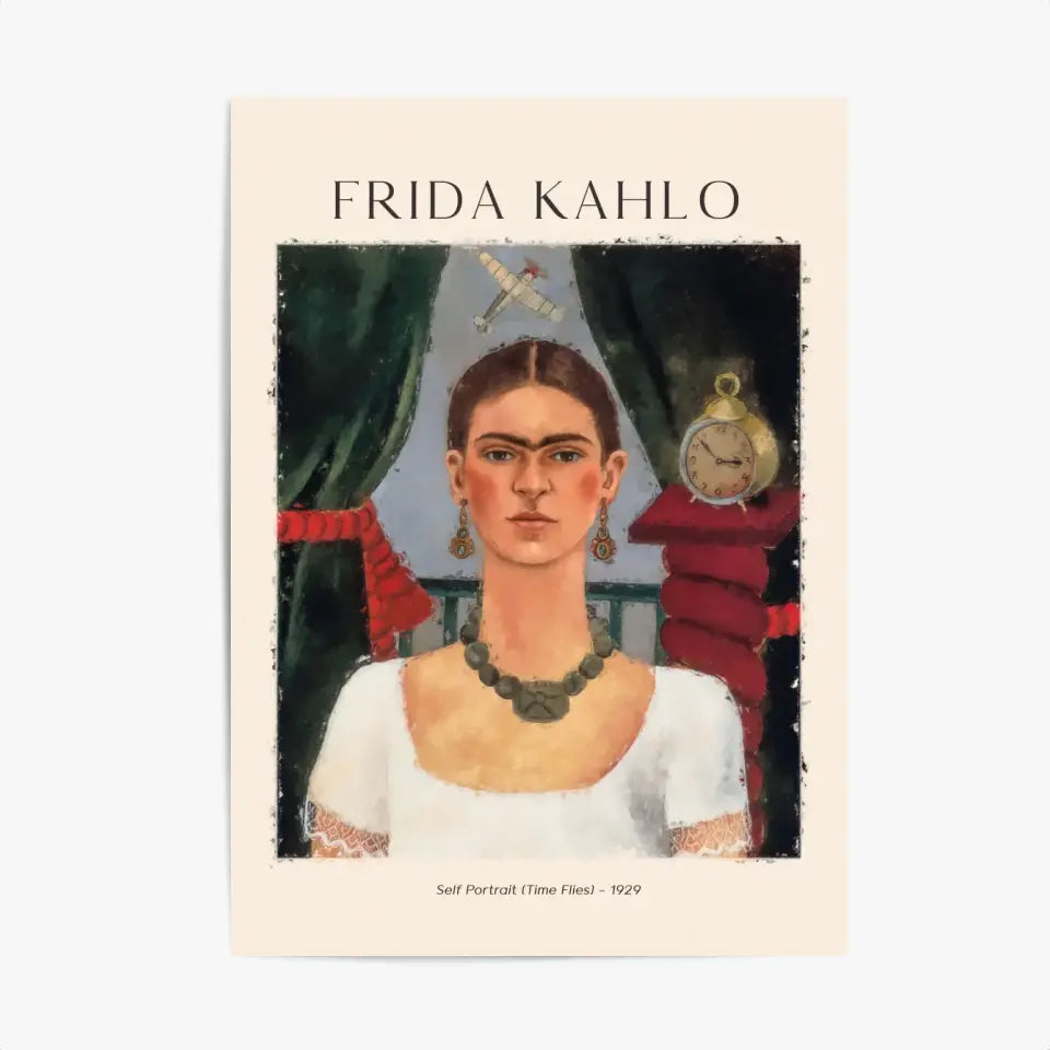 FRIDA KAHLO Self Portrait Time Files 1929