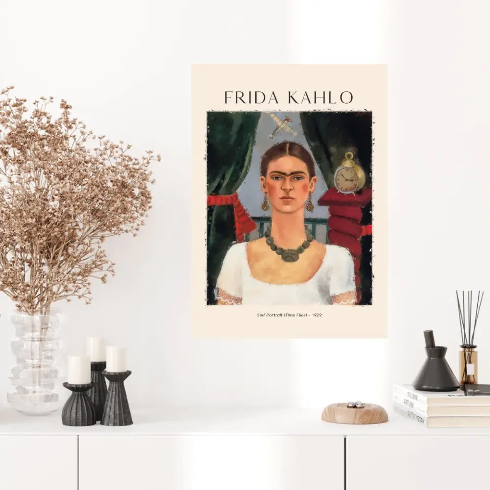 FRIDA KAHLO Self Portrait Time Files 1929