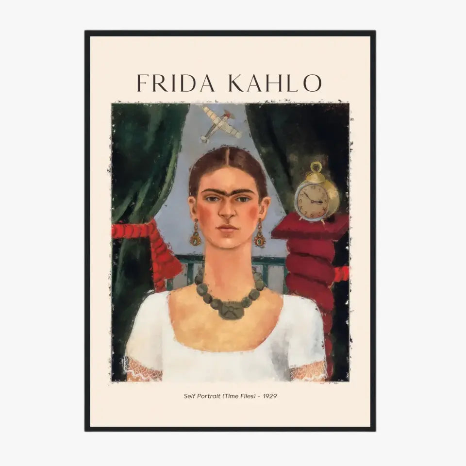 FRIDA KAHLO Self Portrait Time Files 1929