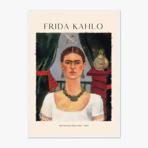 FRIDA KAHLO Self Portrait Time Files 1929